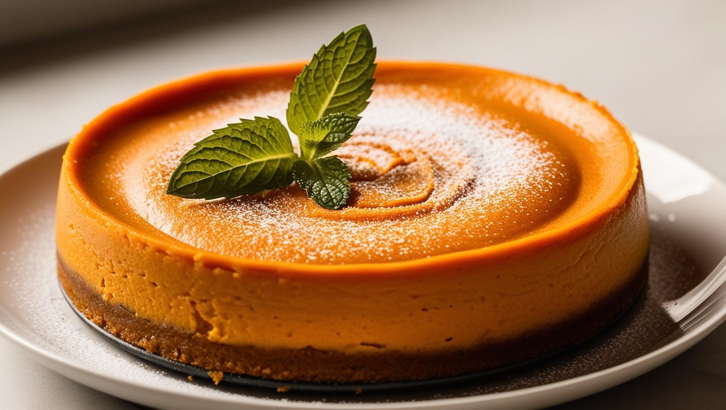 Make me a sweet potato cheesecake